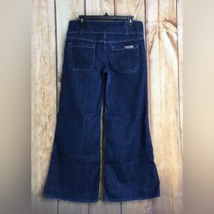 Hudson wide leg denim trousers size 30